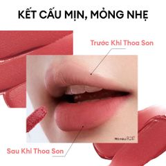 COLORKEY Son kem lì airy velvet lip lacquer