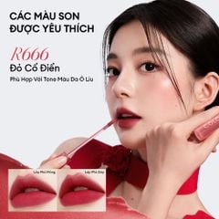 COLORKEY Son kem lì airy velvet lip lacquer