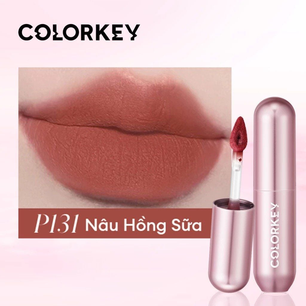 COLORKEY Son bùn Mousse Matte Lip MudCOLORKEY Son bùn Mousse Matte Lip ...