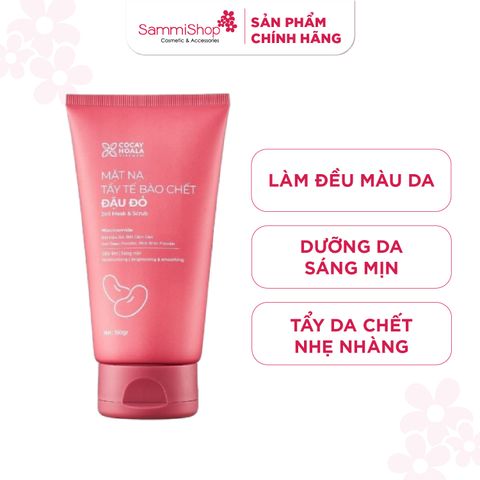 Cocayhoala Mặt nạ tẩy tế bào chết Đậu Đỏ 150g