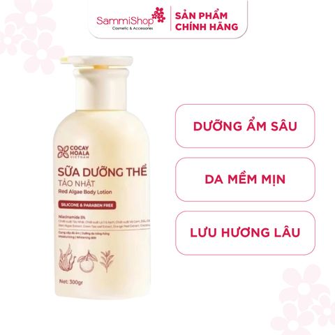 Cocayhoala Sữa dưỡng thể Tảo Nhật 300g