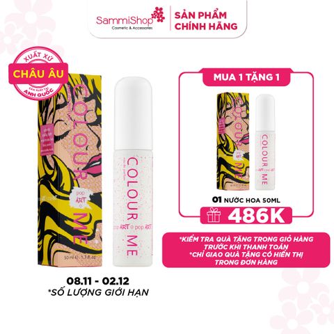 M1T1 8.11-02.12 Colour Me Nước hoa Eau De Parfum 50ml BẤT KỲ