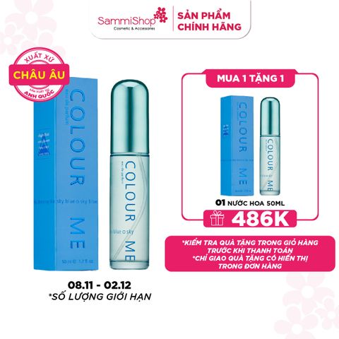 M1T1 8.11-02.12 Colour Me Nước hoa Eau De Parfum 50ml BẤT KỲ