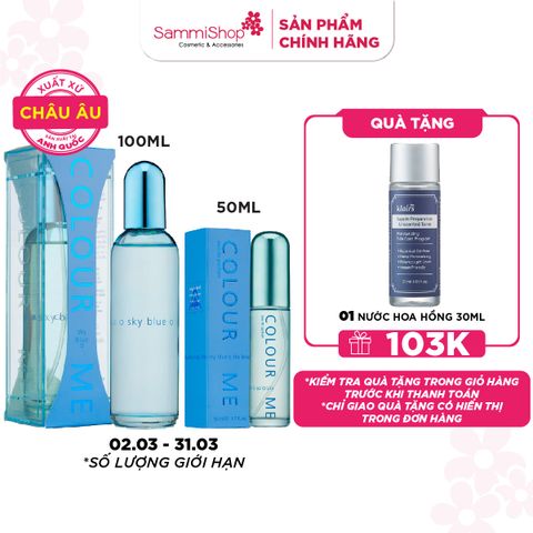 Colour Me Nước hoa Sky Blue Eau De Parfum