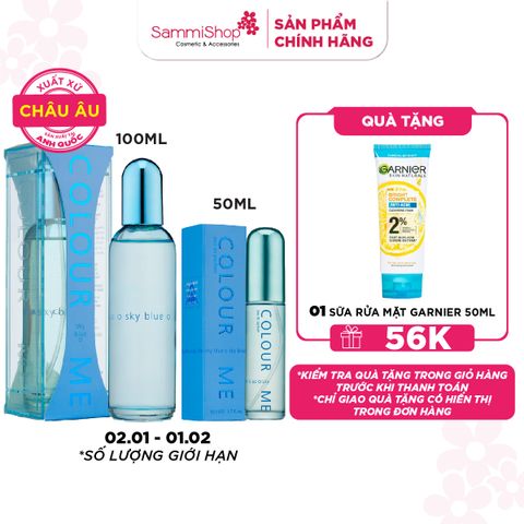 Colour Me Nước hoa Sky Blue Eau De Parfum