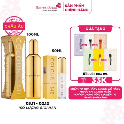 Colour Me Nước hoa Gold Eau De Parfum