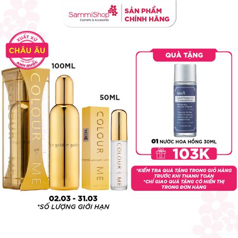 Colour Me Nước hoa Gold Eau De Parfum