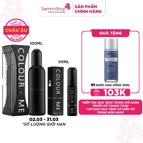 Colour Me Nước hoa Black Eau De Parfum