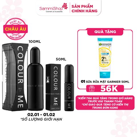 Colour Me Nước hoa Black Eau De Parfum
