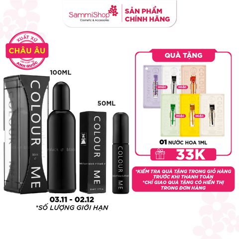 Colour Me Nước hoa Black Eau De Parfum