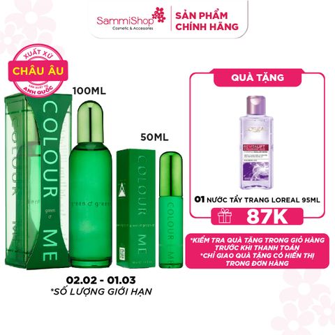 Colour Me Nước hoa Green Eau De Parfum
