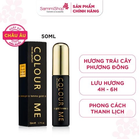 Colour Me Nước hoa Gold Femme Eau De Parfum