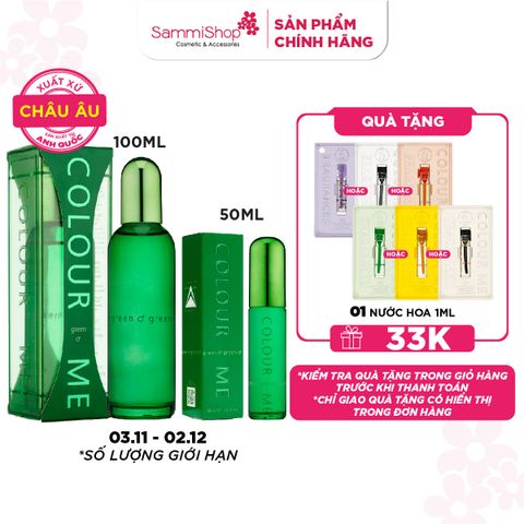 Colour Me Nước hoa Green Eau De Parfum