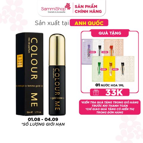 Colour Me Nước hoa Gold Femme Eau De Parfum