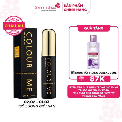 Colour Me Nước hoa Gold Femme Eau De Parfum