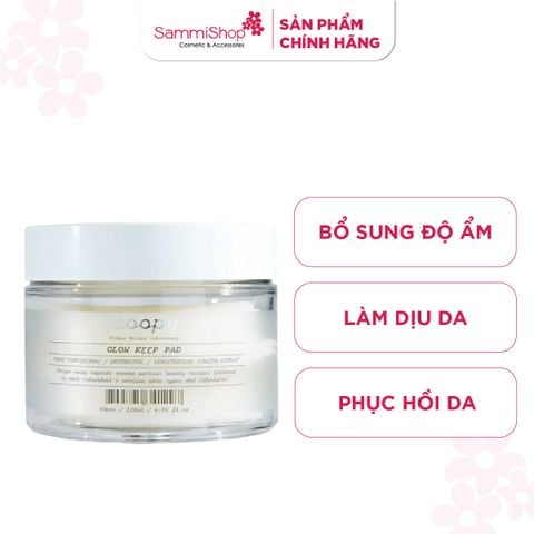 Coopy Mặt nạ dưỡng da Glow Keep Pad 120ml