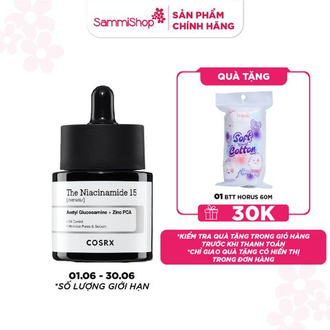 COSRX Tinh chất The Niacinamide 15 Serum 20mL