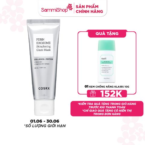 COSRX Mặt nạ PDRN EXOSOME Skinplaning Glaze Mask 50ml