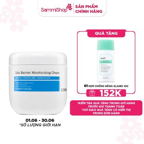 COSRX Kem dưỡng Skin Barrier Moisturizing Cream 450ml