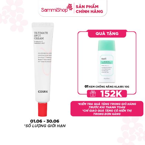 COSRX Kem dưỡng AC Collection Ultimate Spot Cream 30g