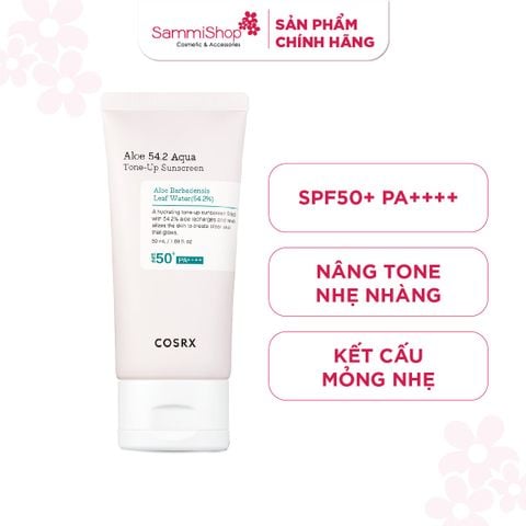 COSRX Kem chống nắng Aloe 54.2 Aqua Tone-Up Sunscreen SPF50+ PA++++ 50ml