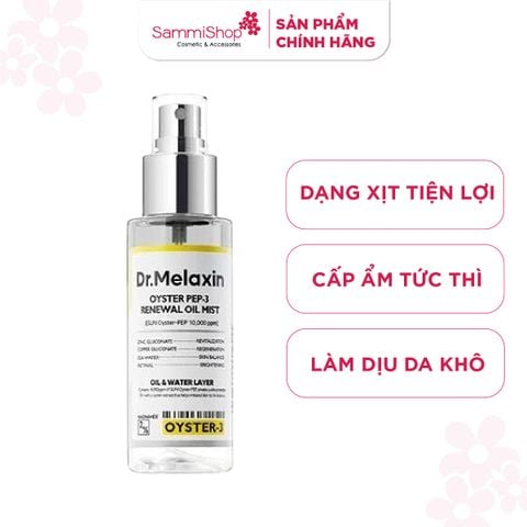 Dr. Melaxin Tinh chất -5.7 Oyster Pep-3 Renewal Spray Ampoule 100ml (dạng xịt)