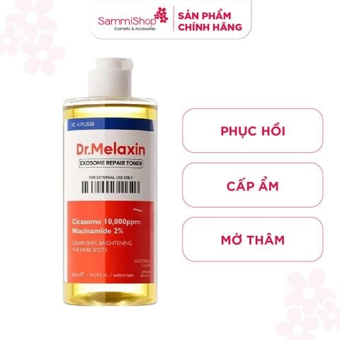 Dr. Melaxin Nước cân bằng Exosome Repair Toner Cleanser 300ml