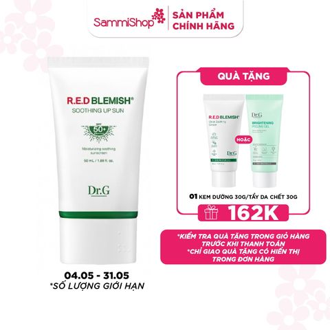 Dr.G Kem chống nắng R.E.D Blemish Soothing Up Sun SPF 50+ PA++++ 50ml