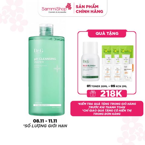 APP + WEB DEAL ĐỘC QUYỀN 11.11 Nước tẩy trang PH Cleansing Water 490ml