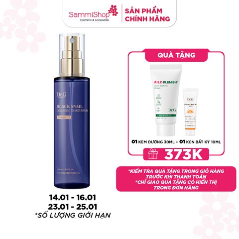 APP + WEB SPIKE DAY 14.01 - 16.01 Dr.G Tinh chất Black Snail Collagen To Mist Serum 100ml