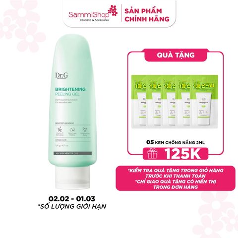 Dr.G Tẩy da chết Brightening Peeling Gel 120g (new)