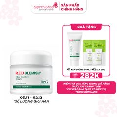 APP-WEB 03.11 - 02.12 Dr.G Kem dưỡng R.E.D Blemish Clear Soothing Cream 70ml (new)