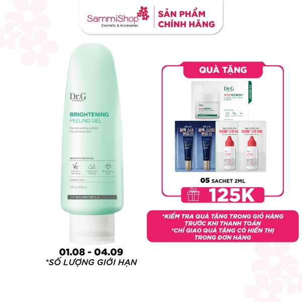 Dr.G Tẩy da chết Brightening Peeling Gel 120g (new)