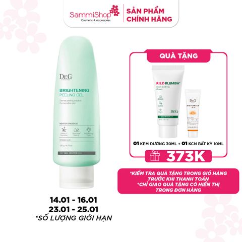 APP + WEB SPIKE DAY 14.01 - 16.01 Dr.G Tẩy da chết Brightening Peeling Gel 120g (new)