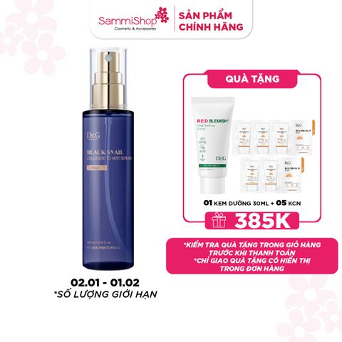 APP+WEB 02.01 - 01.02 Dr.G Tinh chất Black Snail Collagen To Mist Serum 100ml