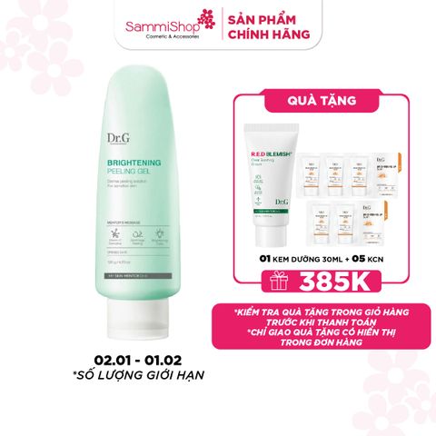 APP+WEB 02.01 - 01.02 Dr.G Tẩy da chết Brightening Peeling Gel 120g (new)