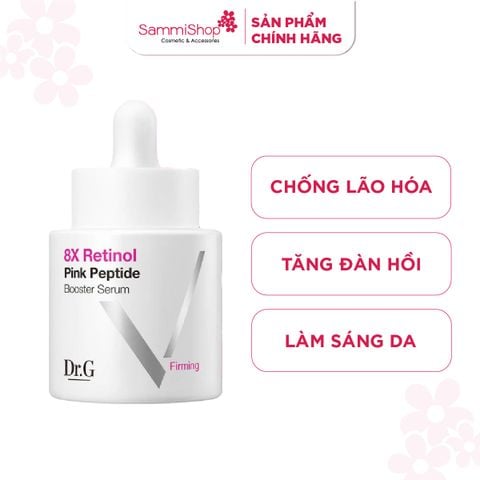 Dr.G Tinh chất 8X Retinol Pink Peptide Booster Serum 30ml