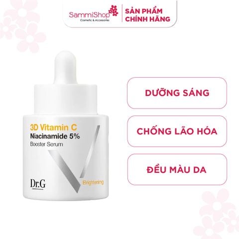 Dr.G Tinh chất 3D Vitamin C Niacinamide 5% Booster Serum 30ml