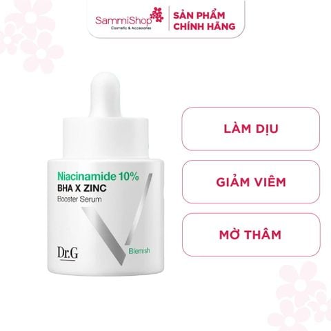 Dr.G Tinh chất Niacinamide 10% BHAxZINC Booster Serum 30ml