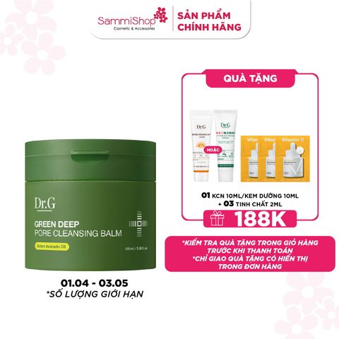 Dr.G Sáp tẩy trang Green Deep Pore Cleansing Balm 100ml