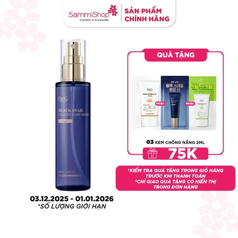 Dr.G Tinh chất Black Snail Collagen To Mist Serum 100ml