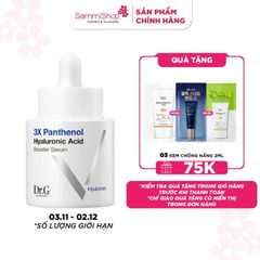 Dr.G Tinh chất 3X Panthenol Hyaluronic Acid Booster Serum 30ml
