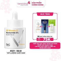 Dr.G Tinh chất 3D Vitamin C Niacinamide 5% Booster Serum 30ml