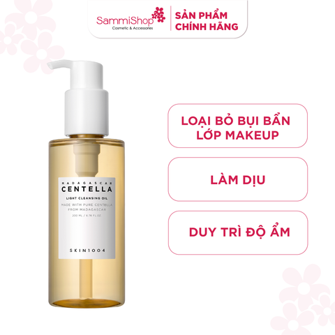 APP-WEB 01.04 - 03.05 Skin1004 Tẩy trang Madagascar Centella Light Cleansing Oil 200ml