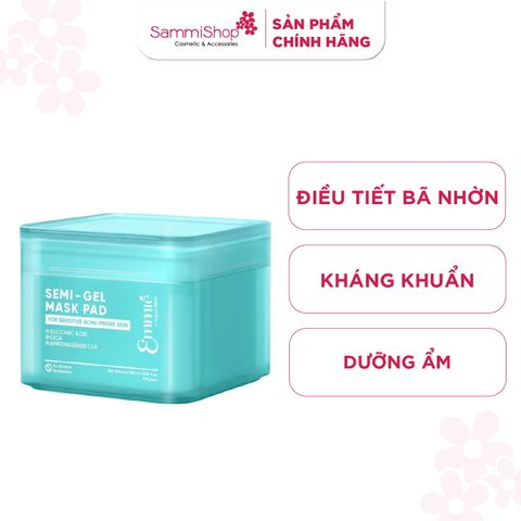 Emmie by Happyskin Mặt nạ Semi-Gel Mask Pad 100 miếng 180ml