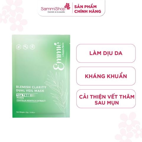 Emmie by Happyskin Mặt nạ Blemish Clarity Dual Veil Mask 25g