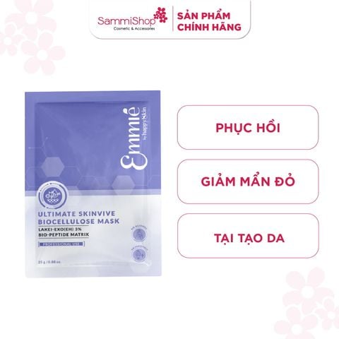 Emmie by Happyskin Mặt Nạ Ultimate Skinvive Biocellulose Mask 25g