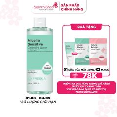 Freska Nước tẩy trang Micellar Sensitive Cleansing Water 400ml