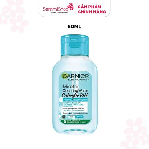 APP-WEB 03.11 - 02.12 QT Garnier Nước tẩy trang Micellar Cleansing Water Salicylic BHA 50ml (IP01-INV)
