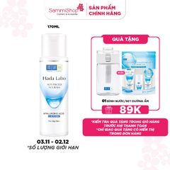 APP-WEB 03.11 - 02.12 Hadalabo Dung dịch dưỡng ẩm Advanced Nourish Hyaluronic  Acid Lotion For Oil Skin 170ml